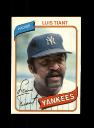 1980 LUIS TIANT O-PEE-CHEE #19 YANKEES *R6580