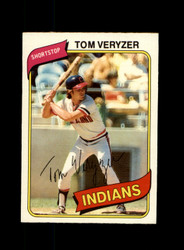 1980 TOM VERYZER O-PEE-CHEE #145 INDIANS *R6680