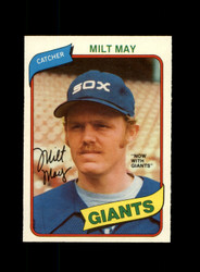 1980 MILT MAY O-PEE-CHEE #340 GIANTS *R6682