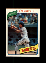 1980 LEE MAZZILLI O-PEE-CHEE #11 METS *R6683