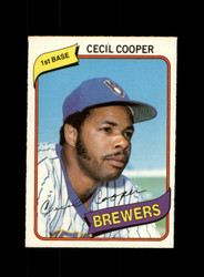 1980 CECIL COOPER O-PEE-CHEE #52 BREWERS *R6724