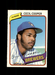 1980 CECIL COOPER O-PEE-CHEE #52 BREWERS *R6725