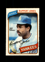 1980 RUPPERT JONES O-PEE-CHEE #43 YANKEES *R6762