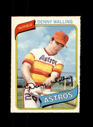 1980 DENNY WALLING O-PEE-CHEE #161 ASTROS *R6793