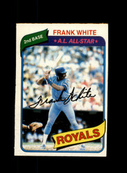 1980 FRANK WHITE O-PEE-CHEE #24 ROYALS *R6807