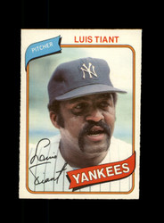 1980 LUIS TIANT O-PEE-CHEE #19 YANKEES *R6967