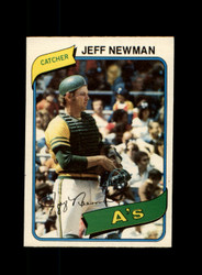 1980 JEFF NEWMAN O-PEE-CHEE #18 A'S *R6978