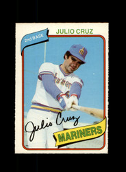 1980 JULIO CRUZ O-PEE-CHEE #16 MARINERS *R6980