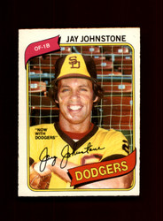 1980 JAY JOHNSTONE O-PEE-CHEE #15 DODGERS *R6989