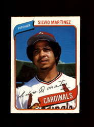 1980 SILVIO MARTINEZ O-PEE-CHEE #258 CARDINALS *R8637