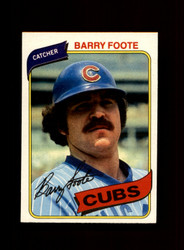 1980 BARRY FOOTE O-PEE-CHEE #208 CUBS *R8638