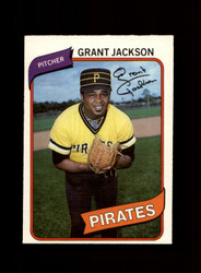 1980 GRANT JACKSON O-PEE-CHEE #218 PIRATES *R8640