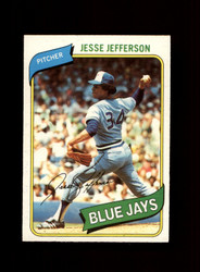 1980 JESSE JEFFERSON O-PEE-CHEE #244 BLUE JAYS *R8643