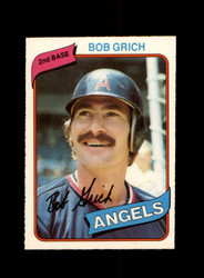 1980 BOB GRICH O-PEE-CHEE #326 ANGELS *R8656