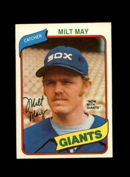 1980 MILT MAY O-PEE-CHEE #340 GIANTS *R8667