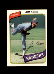 1980 JIM KERN O-PEE-CHEE #192 RANGERS *R8686