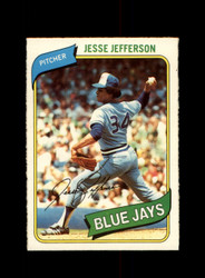 1980 JESSE JEFFERSON O-PEE-CHEE #244 BLUE JAYS *R8691