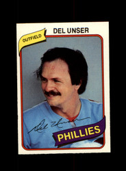 1980 DEL UNSER O-PEE-CHEE #12 PHILLIES *R8695