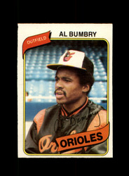 1980 AL BUMBRY O-PEE-CHEE #36 ORIOLES *R8699