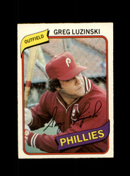 1980 GREG LUZINSKI O-PEE-CHEE #66 PHILLIES *R8700