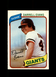 1980 DARRELL EVANS O-PEE-CHEE #81 GIANTS *R8702