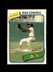 1980 MIKE EDWARDS O-PEE-CHEE #158 A'S *R8705