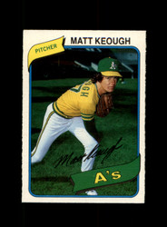 1980 MATT KEOUGH O-PEE-CHEE #74 A'S *R8707