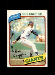 1980 BOB KNEPPER O-PEE-CHEE #61 GIANTS *R8712