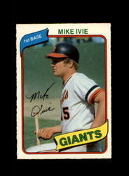 1980 MIKE IVIE O-PEE-CHEE #34 GIANTS *R8725