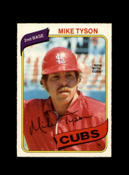 1980 MIKE TYSON O-PEE-CHEE #252 CUBS *R8728