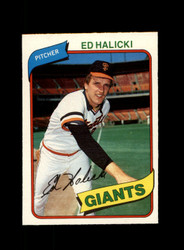 1980 ED HALICKI O-PEE-CHEE #115 GIANTS *R8736