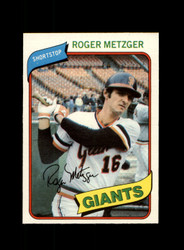 1980 ROGER METZGER O-PEE-CHEE #164 GIANTS *R8737