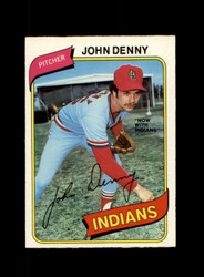 1980 JOHN DENNY O-PEE-CHEE #242 INDIANS *R8742