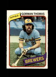 1980 GORMAN THOMAS O-PEE-CHEE #327 BREWERS *R8755