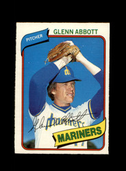 1980 GLENN ABBOTT O-PEE-CHEE #92 MARINERS *R8759