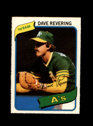 1980 DAVE REVERING O-PEE-CHEE #227 A'S *R8760