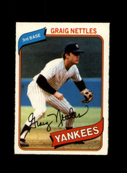 1980 GRAIG NETTLES O-PEE-CHEE #359 YANKEES *R8762