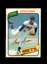 1980 CRAIG SWAN O-PEE-CHEE #1 METS *R8768