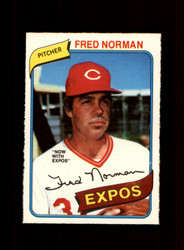 1980 FRED NORMAN O-PEE-CHEE #362 EXPOS *R8786