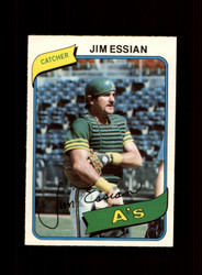 1980 JIM ESSIAN O-PEE-CHEE #179 A'S *R8787