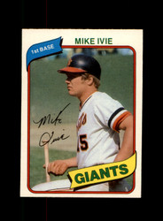 1980 MIKE IVIE O-PEE-CHEE #34 GIANTS *R8794