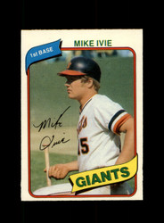 1980 MIKE IVIE O-PEE-CHEE #34 GIANTS *R8796