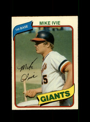 1980 MIKE IVIE O-PEE-CHEE #34 GIANTS *R8806