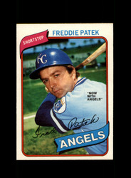 1980 FREDDIE PATEK O-PEE-CHEE #356 ANGELS *R8807