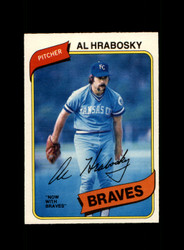 1980 AL HRABOSKY O-PEE-CHEE #306 BRAVES *R8813