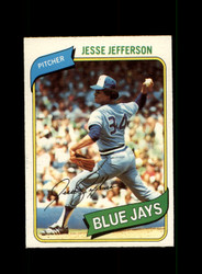 1980 JESSE JEFFERSON O-PEE-CHEE #244 BLUE JAYS *R8815