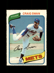 1980 CRAIG SWAN O-PEE-CHEE #1 METS *R8819