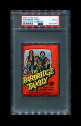 1971 PARTRIDGE FAMILY O-PEE-CHEE WAX PACK 1ST SERIES PSA 6