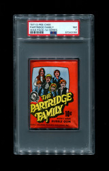 1971 PARTRIDGE FAMILY O-PEE-CHEE WAX PACK 1ST SERIES PSA 7