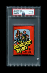 1971 PARTRIDGE FAMILY O-PEE-CHEE WAX PACK 1ST SERIES PSA 10